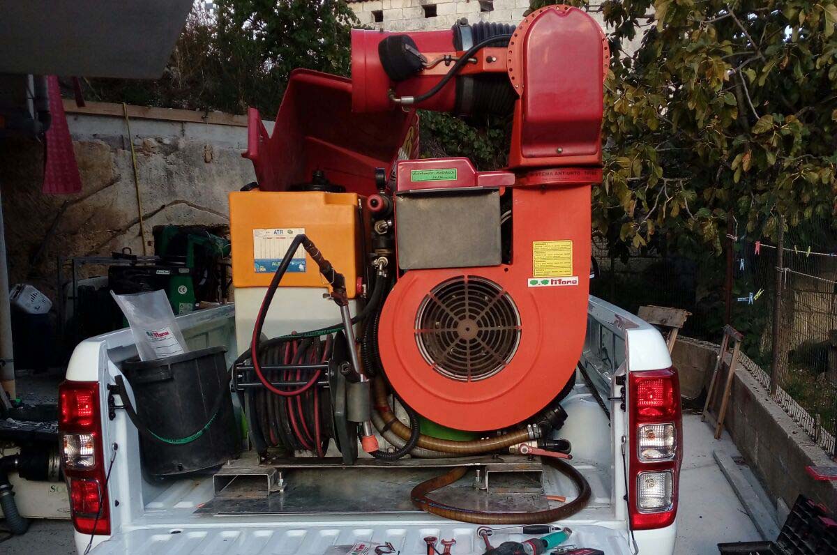 Diserbo biologico a vapore Biosarda